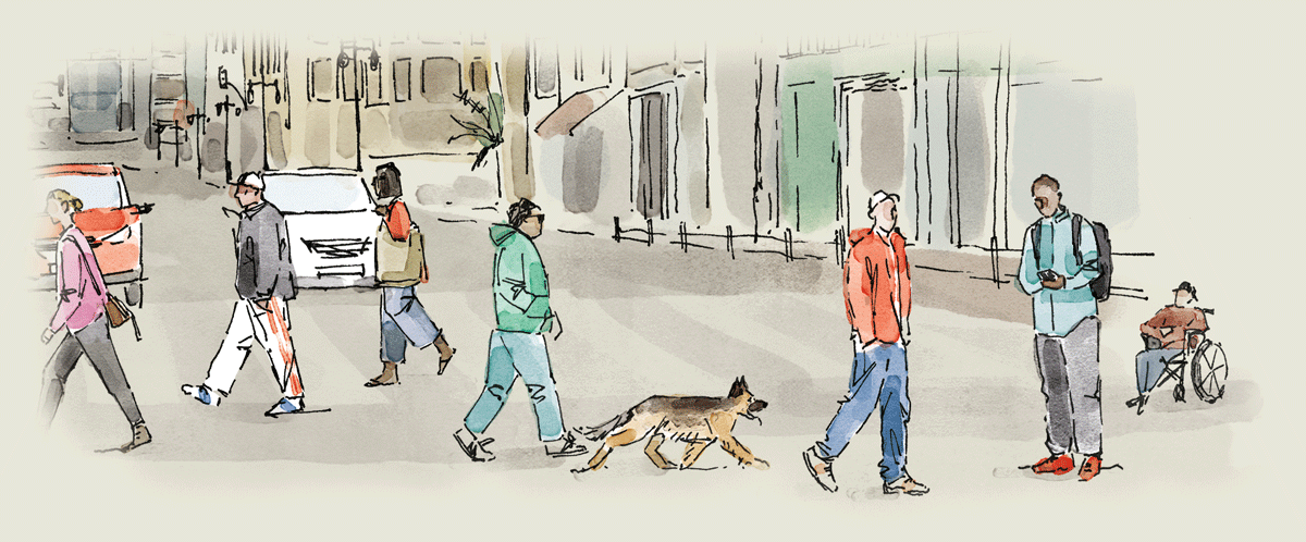 Drawing of San Francisco